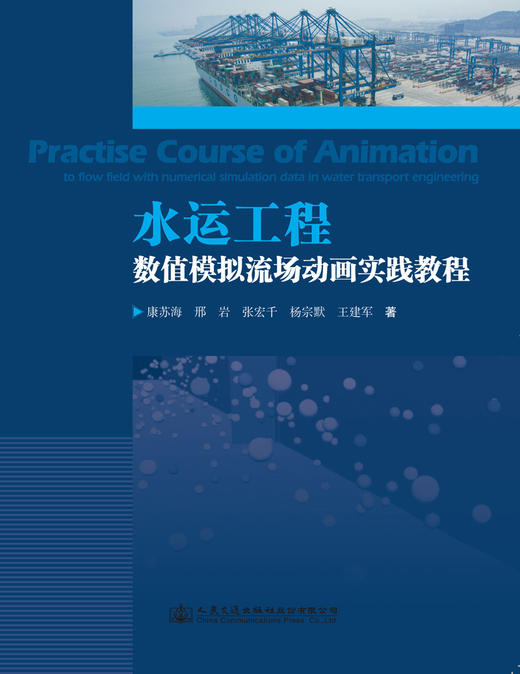 水运工程数值模拟流场动画实践教程 商品图2