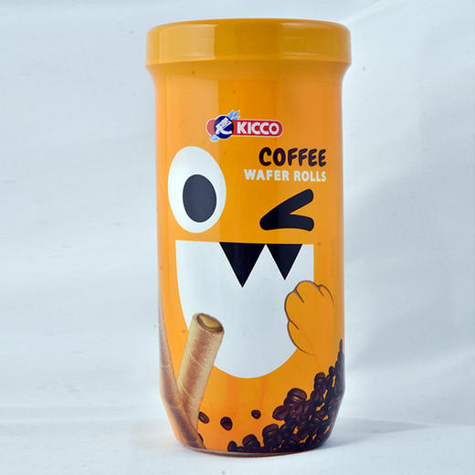 (117967)kicco|咖啡味威化卷饼干