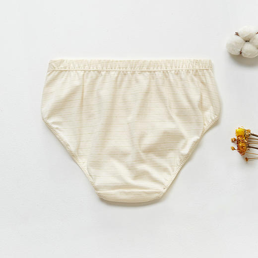素道天然有机彩棉女童纯棉内裤 儿童A类舒适三角裤大童健康内裤女 商品图1