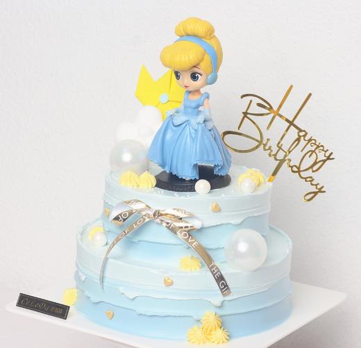 【优品系列】---【仙蒂公主】送女孩子、迪士尼主题蛋糕 商品图2
