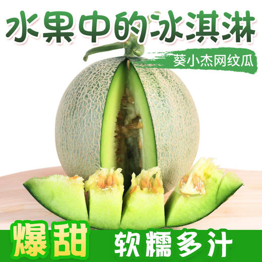 网纹瓜约1.5kg+50g 商品图2