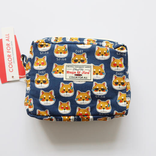 HUJI祤集Motley收纳包插画柴的表情包 商品图2