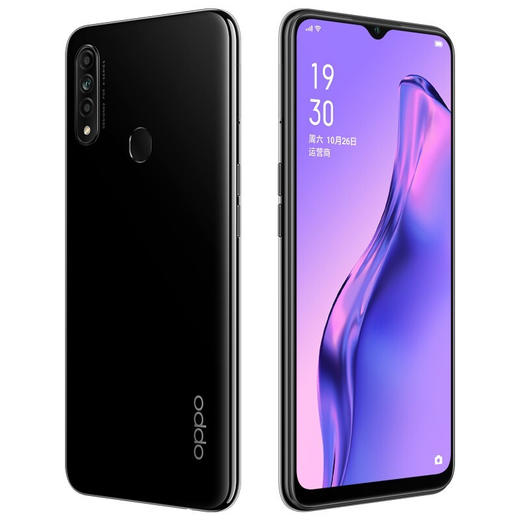 OPPO A8  6.5英寸水滴屏 4230mAh大电池 后置AI三摄 全网通4G 全面屏拍照游戏智能手机 商品图1