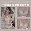 性感蕾丝白色内衣女无钢圈小胸罩聚拢收副乳上托调整型文胸套装 商品缩略图2