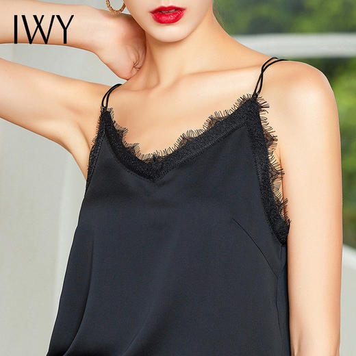 IWY/黑色白色吊带打底衫T9256 商品图8