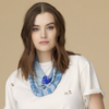 北京仓｜Mignonne Gavigan-Skylar Scarf-水蓝 方巾 ［美国设计师］ 商品缩略图2