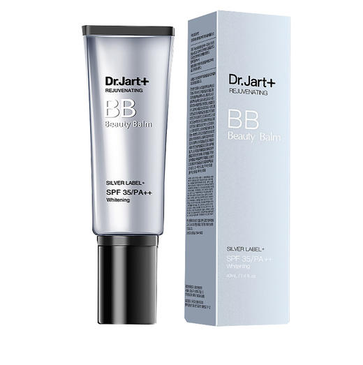 进口品韩国drjart蒂佳婷银管bb霜保湿遮瑕美白裸妆持久粉底液女提亮