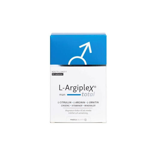 [瑞典]L-Argiplex男士保健品90粒. L-Argiplex Total Man 90 tabletter 商品图0