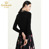 【两色可选】乔万尼早秋新款针织开衫女大V领收腰显瘦精致薄款舒适小开衫ES3M602 商品缩略图5