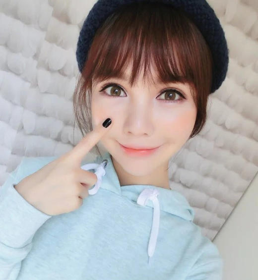 hancon 年抛 巨目银灰/巨目金棕/巨目银黑/棕绿   商品图11