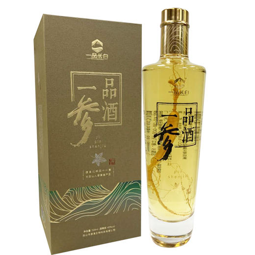 [养生酒]一品长白 人参酒45度500ml大礼盒 商品图1