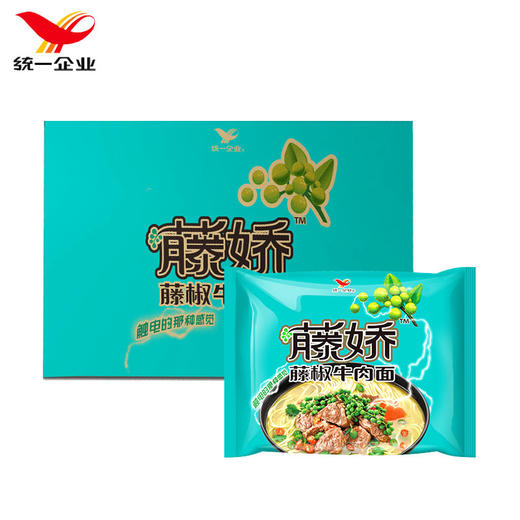 统一藤椒牛肉面102g*24袋 商品图0