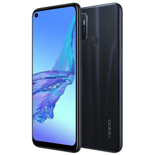 OPPO A32 8+128GB 琉璃黑 5000mAh超大电池 128G大内存 90Hz全面屏拍照视频游戏手机 商品图1