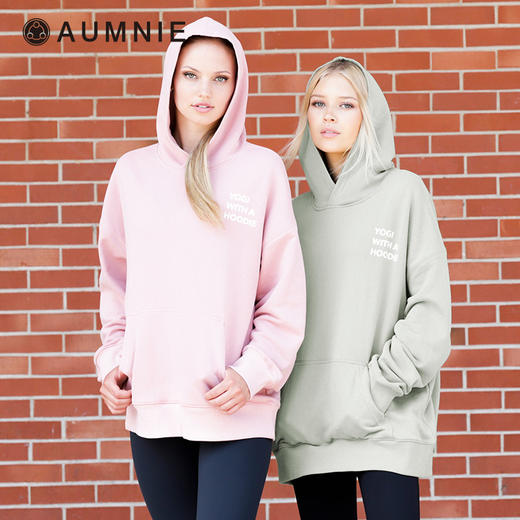 宽松YOGI连帽上衣 情侣款  YOGI WITH A HOODIE秋冬运动休闲罩衫 商品图0