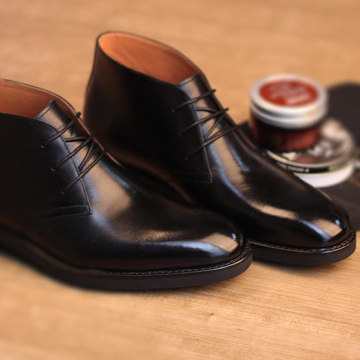 高级内缝工艺绅士特工型楚卡(Chukka)靴 商品图2