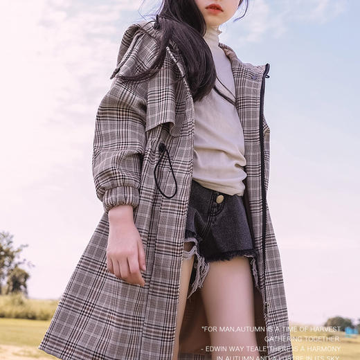 裁缝学苑TG73 女童风衣儿童长款外套韩版洋气童装服装纸样裁剪图 商品图2