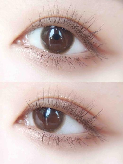 高端美瞳 贵妇winni 果冻棕 Amiee brown 14.0 棕色 年抛 含硅水凝胶 商品图1