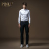 PINLI 品立衬衫男士秋季抗皱免烫长袖白色时尚衬衣微弹修身男上衣C029 商品缩略图3