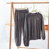 MQ3028-208新款时尚气质加绒加厚珊瑚绒暖暖家居服套装 商品缩略图4