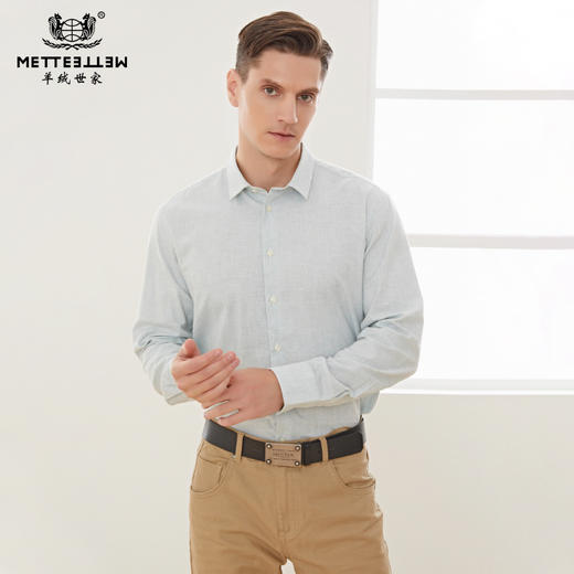 METTE2020秋冬新品男士纯棉衬衫 7103003 商品图0