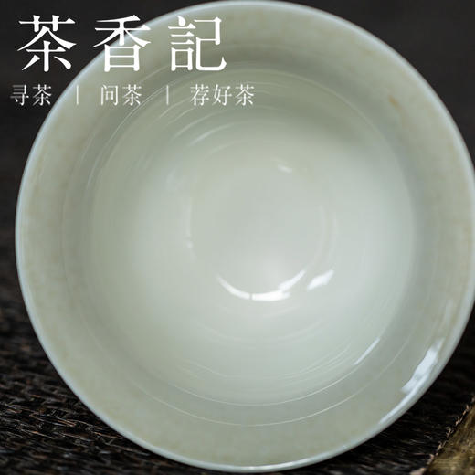 茶香记 草木灰釉秋韵盖碗 岩茶专用 素净耐看 简洁大方 上手快 商品图1