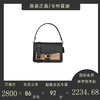【香港直邮】COACH 蔻驰专柜款女士皮质单肩斜跨手提包卡其配黑870 商品缩略图0