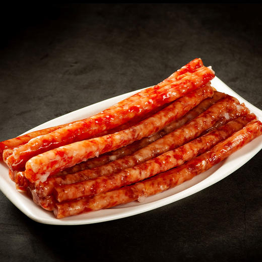 云南开远小甜肠不添加淀粉香精肥瘦均匀色泽红润入口油润不油腻