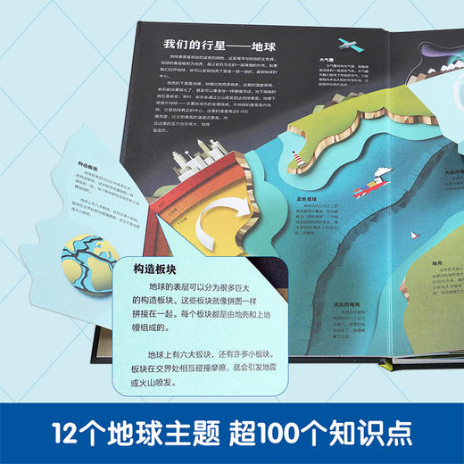 乐乐趣-纸上的世界 地球 商品图4