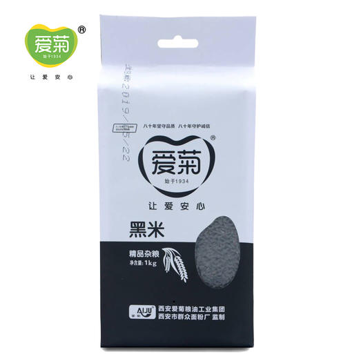 爱菊黑米 1kg 商品图1