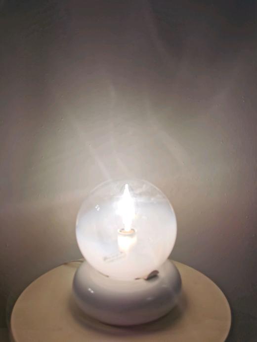 意大利1970s中古MAZZEGA渐变Murano台灯 带标 商品图3