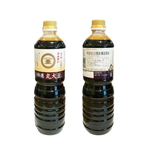 丸金 大豆酱油（酿造酱油用于佐餐或烹调）1L 商品图0