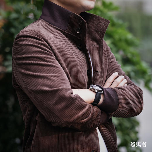 Sojitz Corduroy 灯芯绒棉质咖啡棕A1飞行员夹克 商品图2