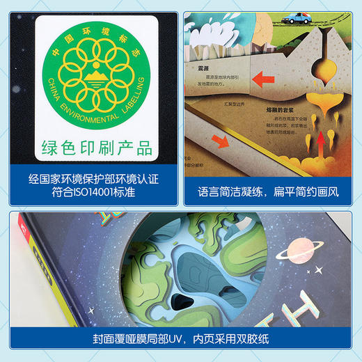 乐乐趣-纸上的世界 地球 商品图5