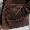 Sojitz Corduroy 灯芯绒棉质咖啡棕A1飞行员夹克 商品缩略图4