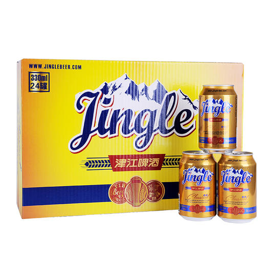 津江啤酒330ml*24罐 商品图0