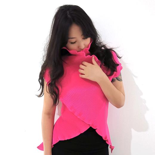 唯美艺术时尚褶皱披肩 商品图0