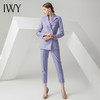IWY/紫色长袖西装长裤套装CP10336 商品缩略图1