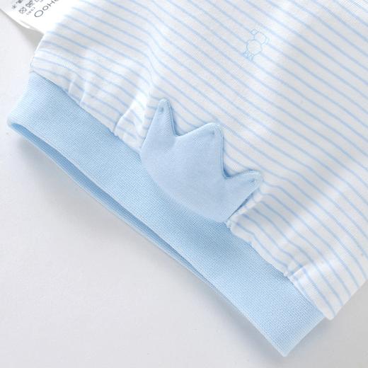 英氏婴儿圆帽男女宝宝针织条纹休闲帽子10094020 10094009 商品图1