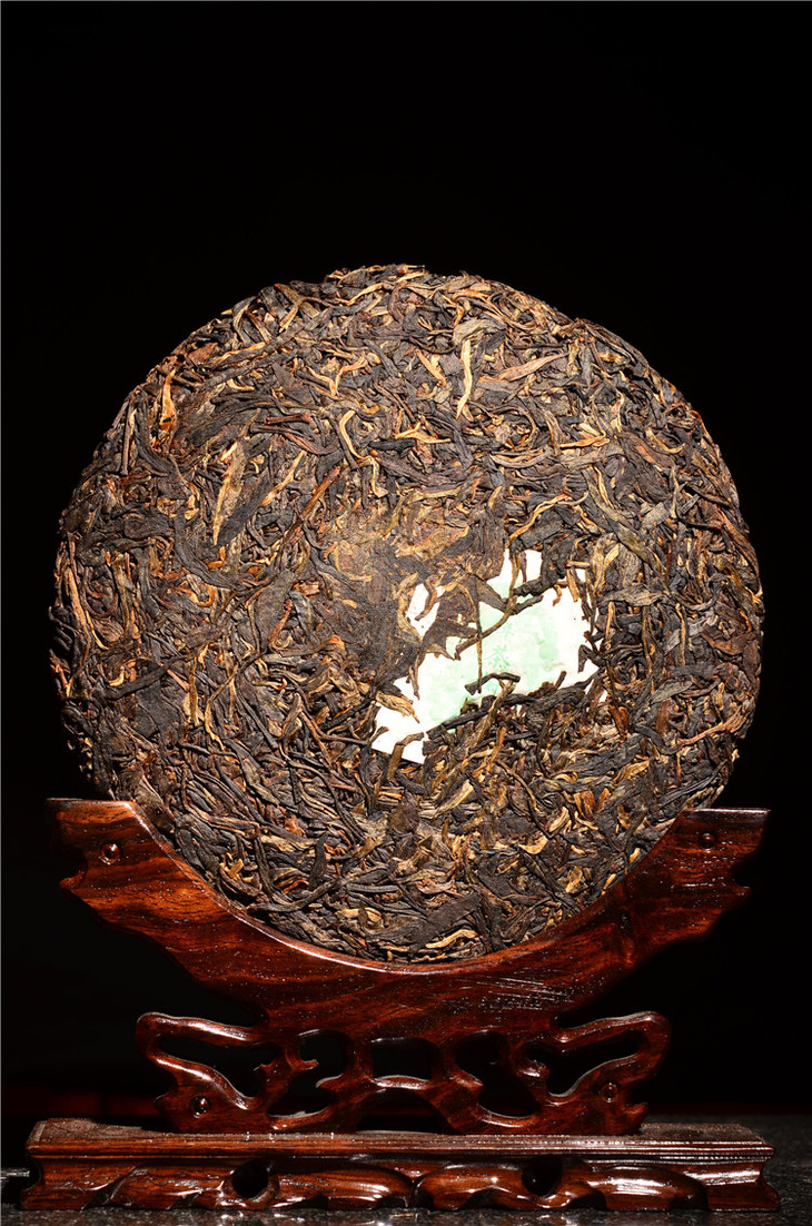 2002年千家寨千年茶树王老生茶 干茶香浓郁 干仓存放!