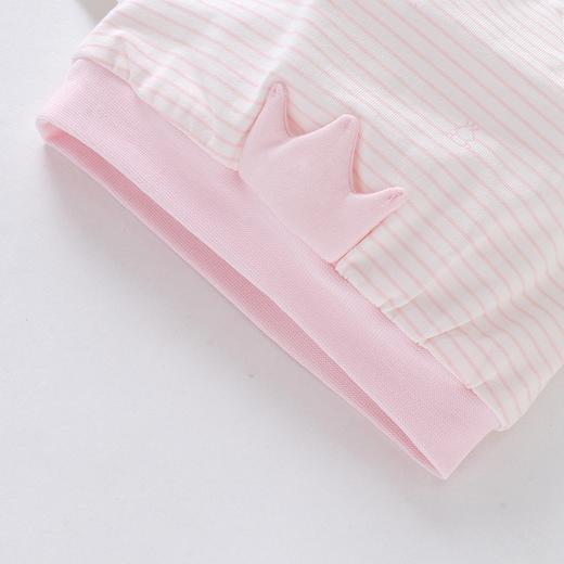 英氏婴儿圆帽男女宝宝针织条纹休闲帽子10094020 10094009 商品图2