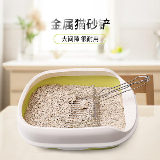 猫砂铲 细孔金属铲屎神器 大号金属铲 商品图1
