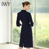 IWY/藏青色七分长袖西装连衣裙Q10392 商品缩略图2