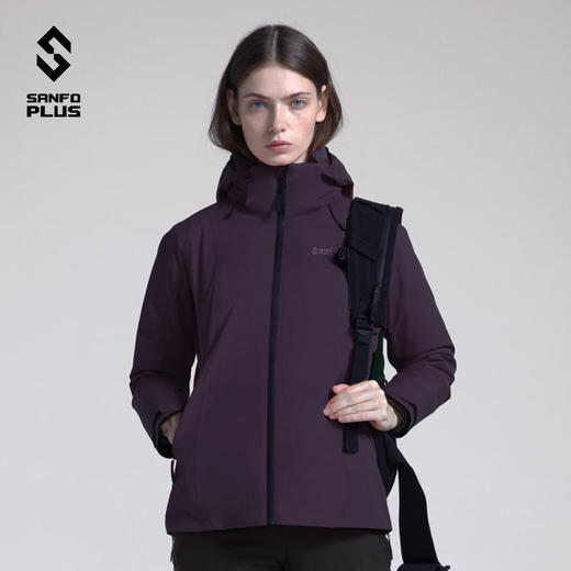 sanfo plus 冰雾三合一女款羽绒冲锋衣 SJW19051 商品图1