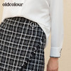 oldcolour冬季新品格子短款半裙女L41061186 商品缩略图2