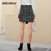 oldcolour冬季新品格子短款半裙女L41061186 商品缩略图1