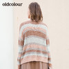 oldcolour冬季新品商场同款条纹针织衫女L41052158 商品缩略图1