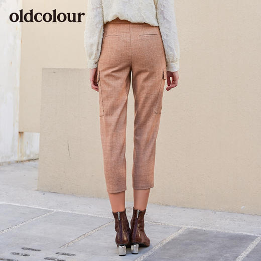 oldcolour商场同款冬季新品西装九分休闲裤女L41073152 商品图1