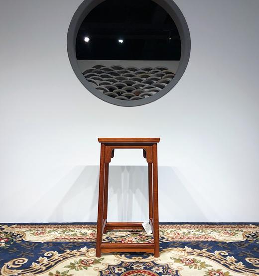 红桥红  家具严选  缅甸花梨（大果紫檀）  【垂手 刀牙圈椅 三件套】 商品图8