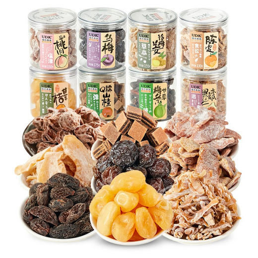 优之良品/UDK九制盐津陈皮话梅子乌梅蜜饯零食 商品图0