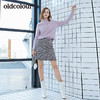 oldcolour冬季新品商场同款梭织半身裙L42061221 商品缩略图4
